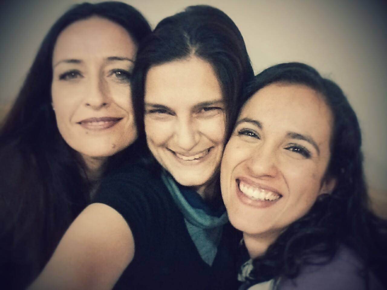  Ana Gª del Río, Elena López y yo